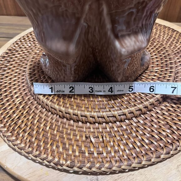 *Vintage McCoy Brown Hound Cookie Jar. Rare. - Picture 10 of 10